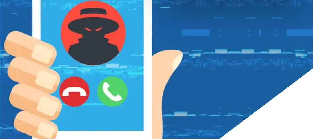 Hand holding a cell phone with a villain on it.